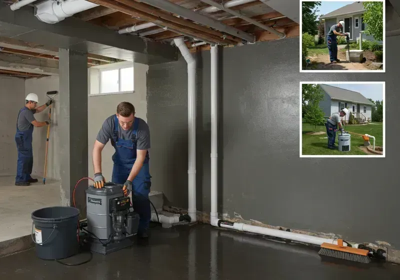 Basement Waterproofing and Flood Prevention process in Miller County, GA